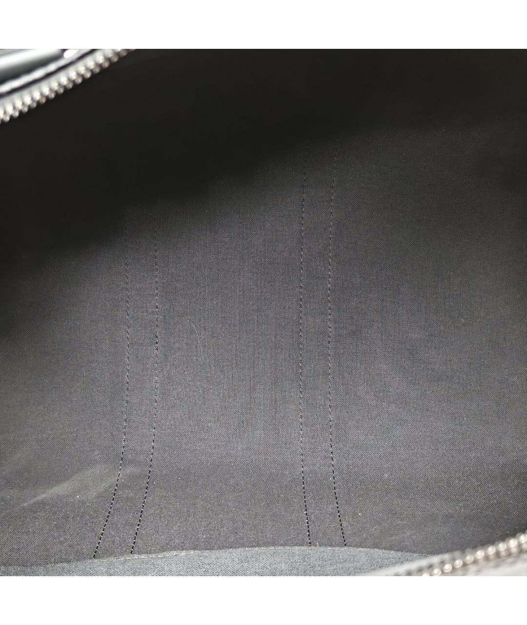 LOUIS VUITTON Черная дорожная/спортивная сумка, фото 5