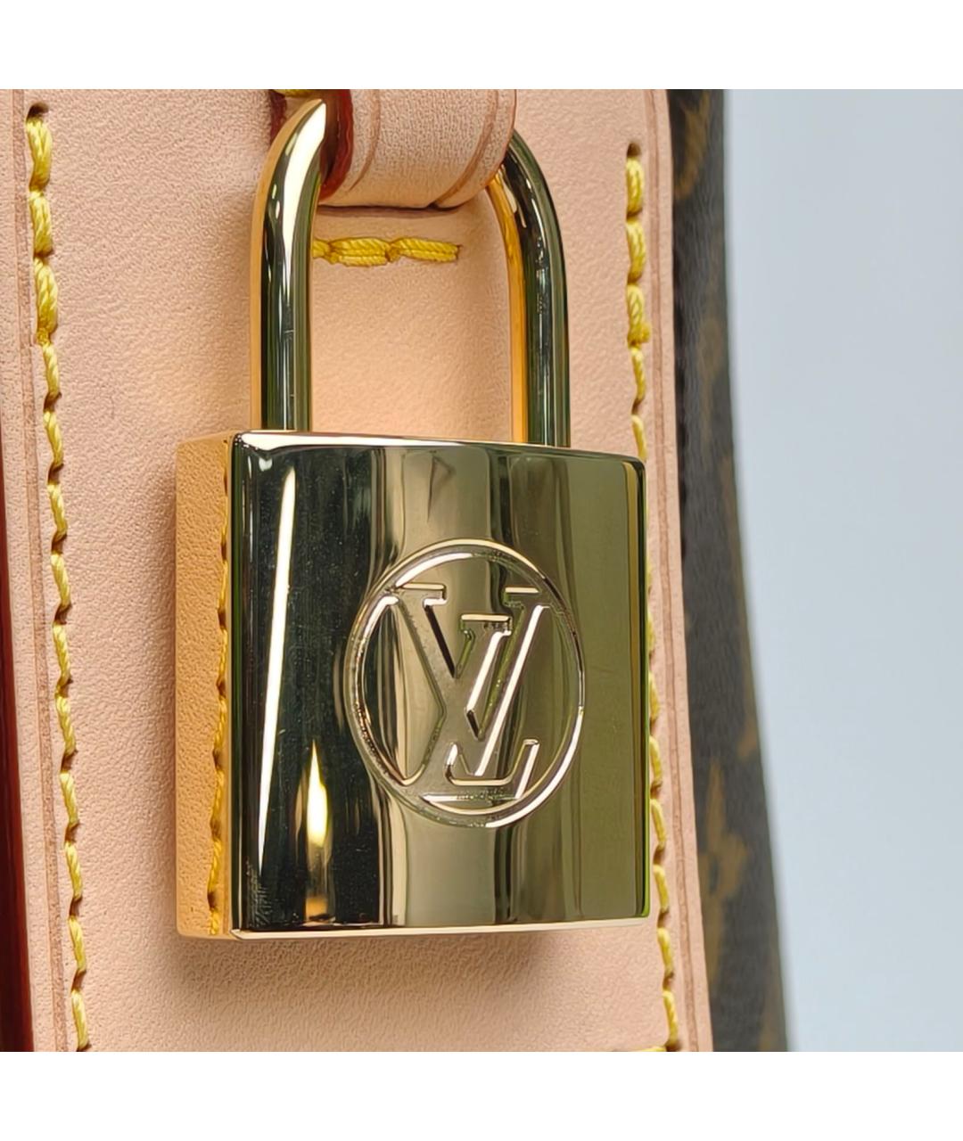 LOUIS VUITTON Коричневая сумка через плечо, фото 7