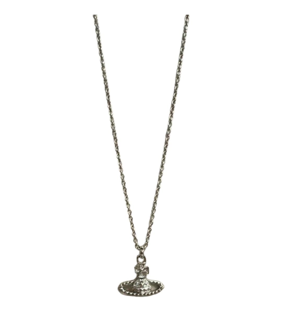 VIVIENNE WESTWOOD Серебряное латунное колье, фото 1