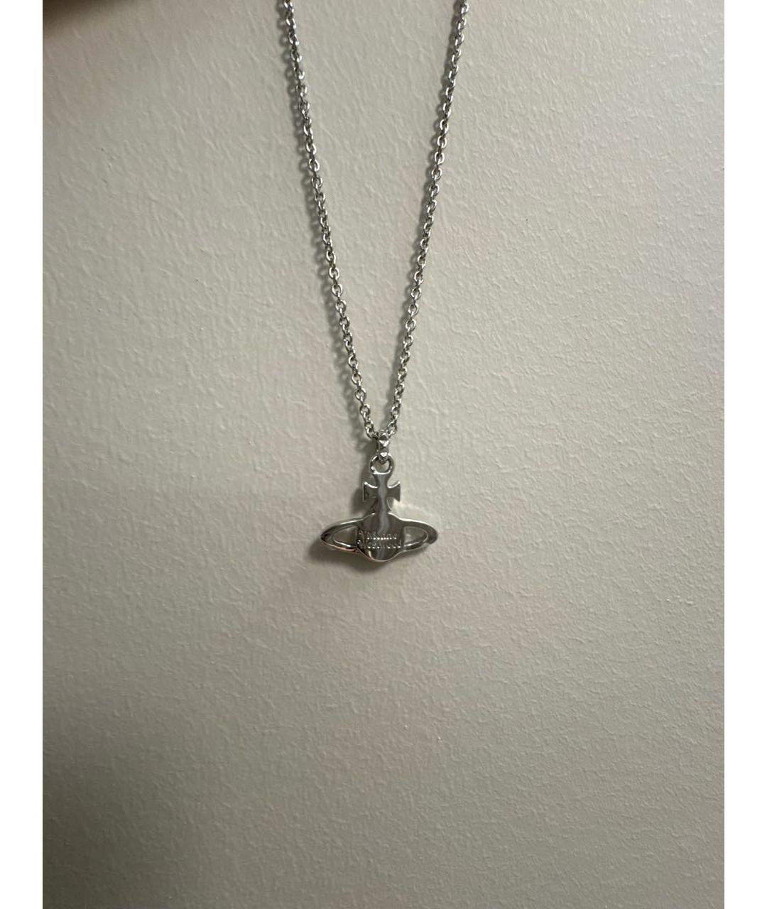 VIVIENNE WESTWOOD Серебряное латунное колье, фото 2