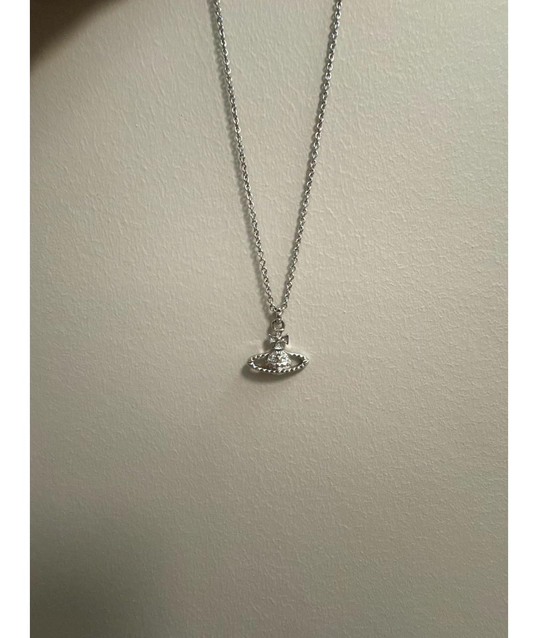 VIVIENNE WESTWOOD Серебряное латунное колье, фото 5