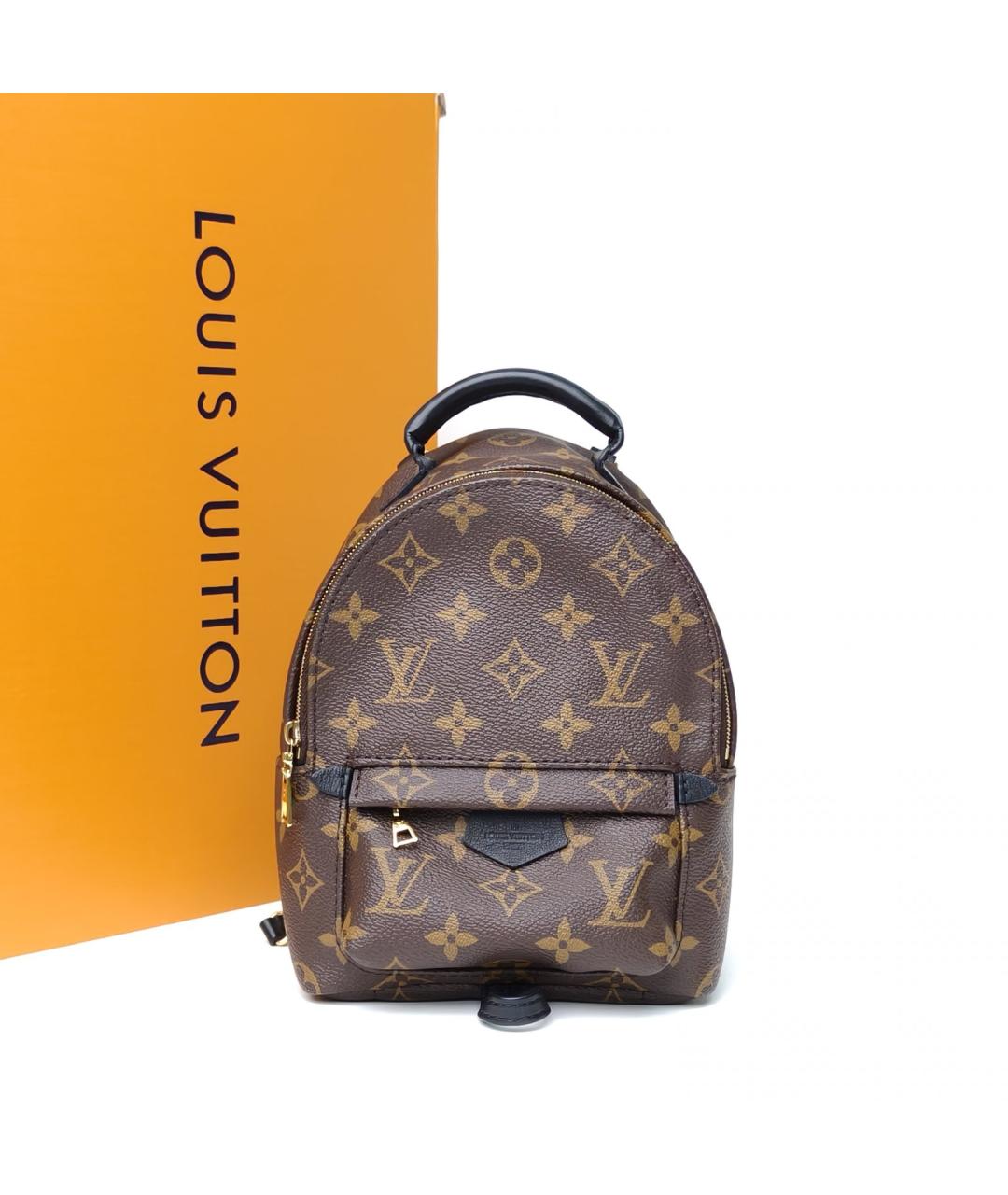 LOUIS VUITTON Коричневый рюкзак, фото 8