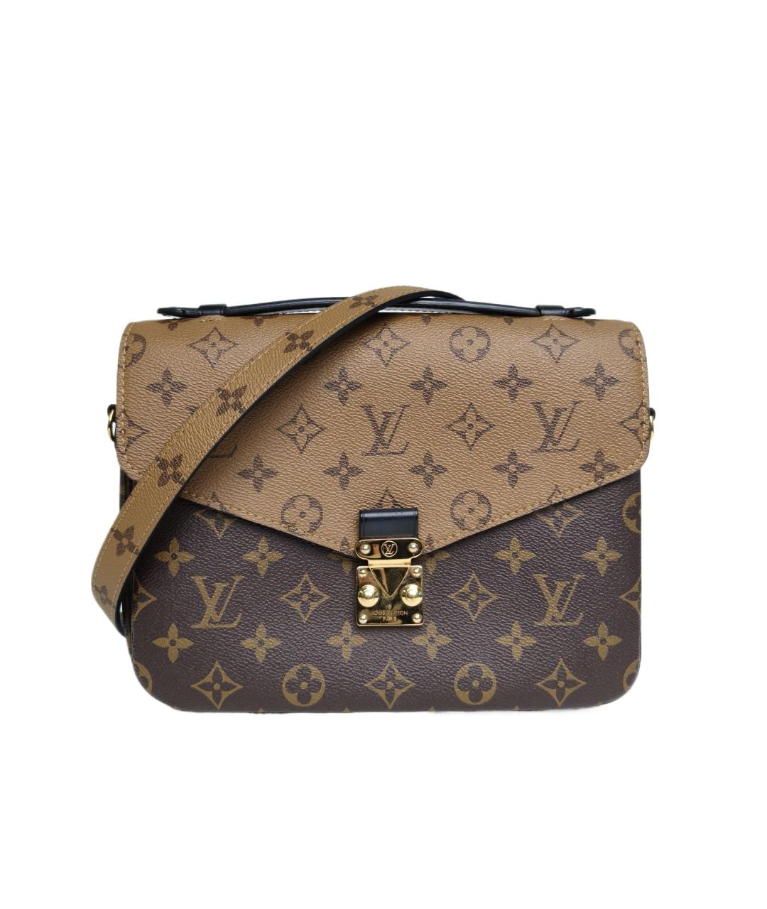 LOUIS VUITTON Коричневая сумка через плечо, фото 1