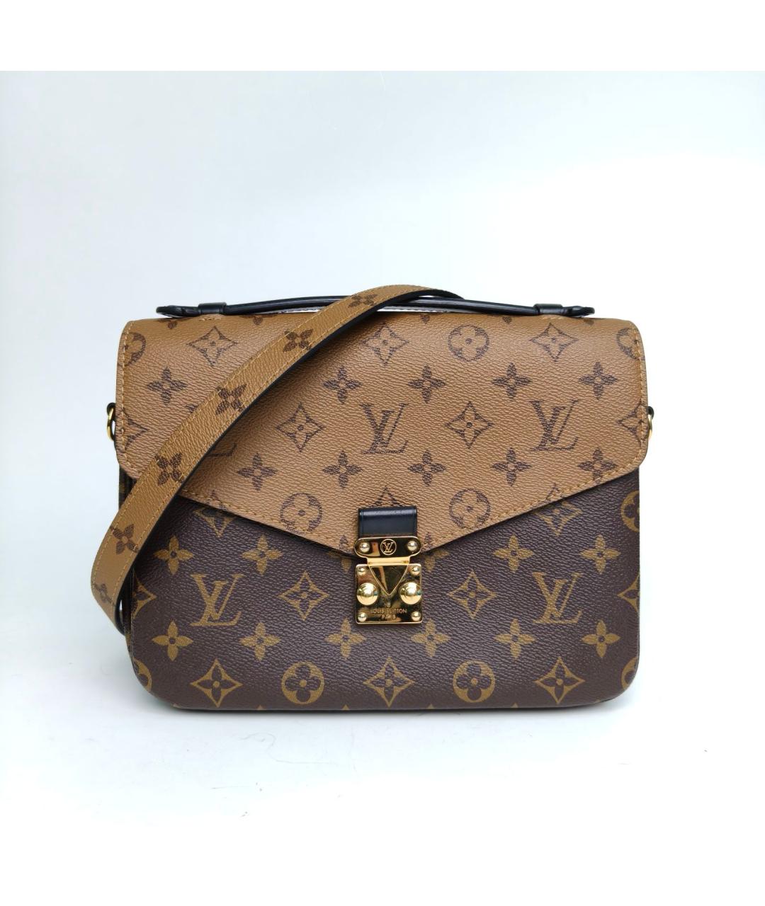 LOUIS VUITTON Коричневая сумка через плечо, фото 2
