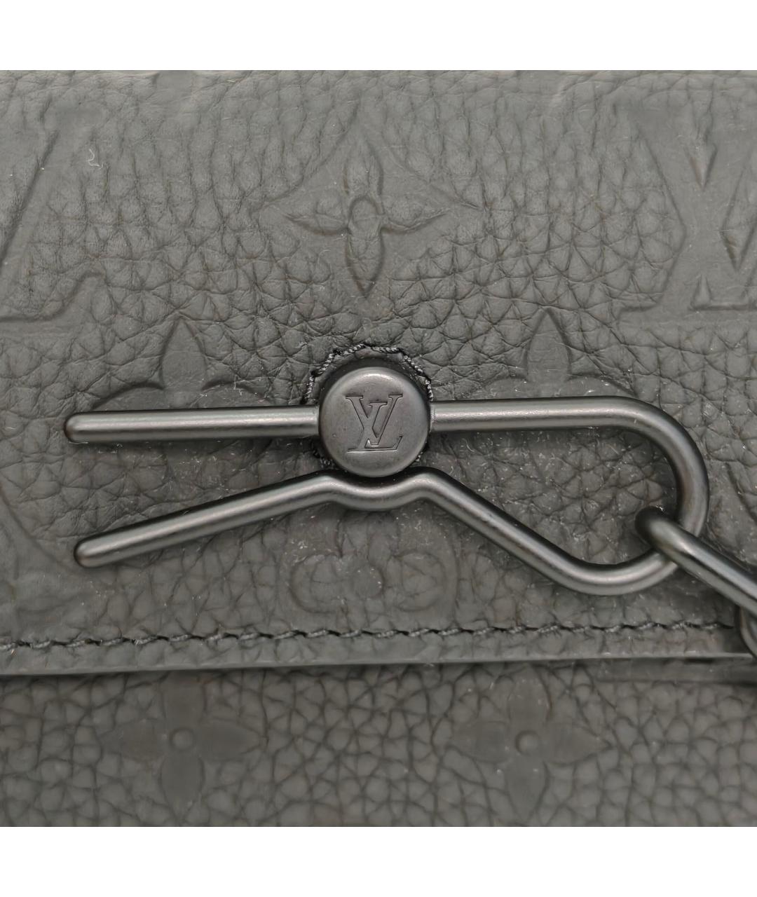 LOUIS VUITTON Черная сумка через плечо, фото 8