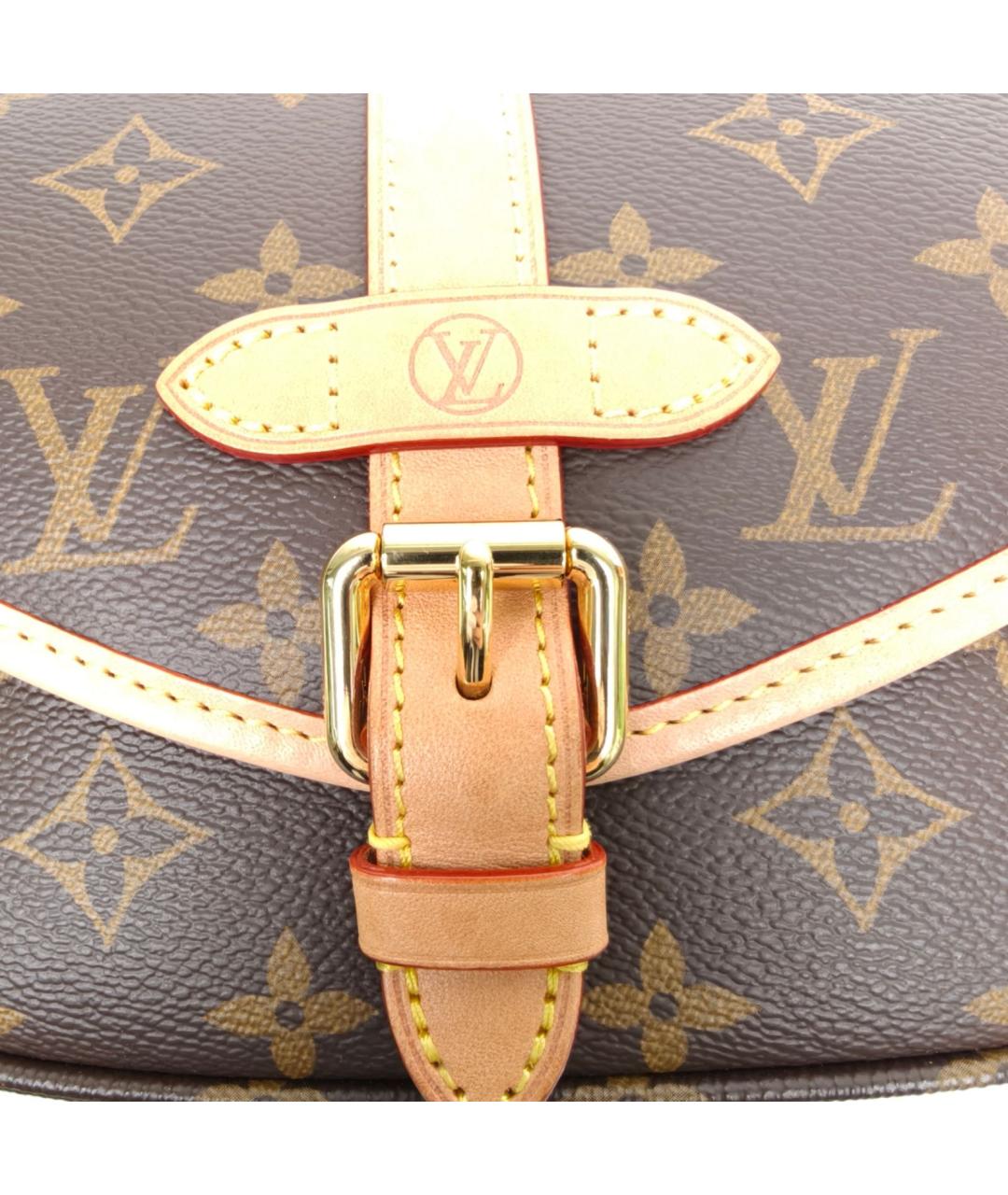 LOUIS VUITTON Коричневая сумка через плечо, фото 7