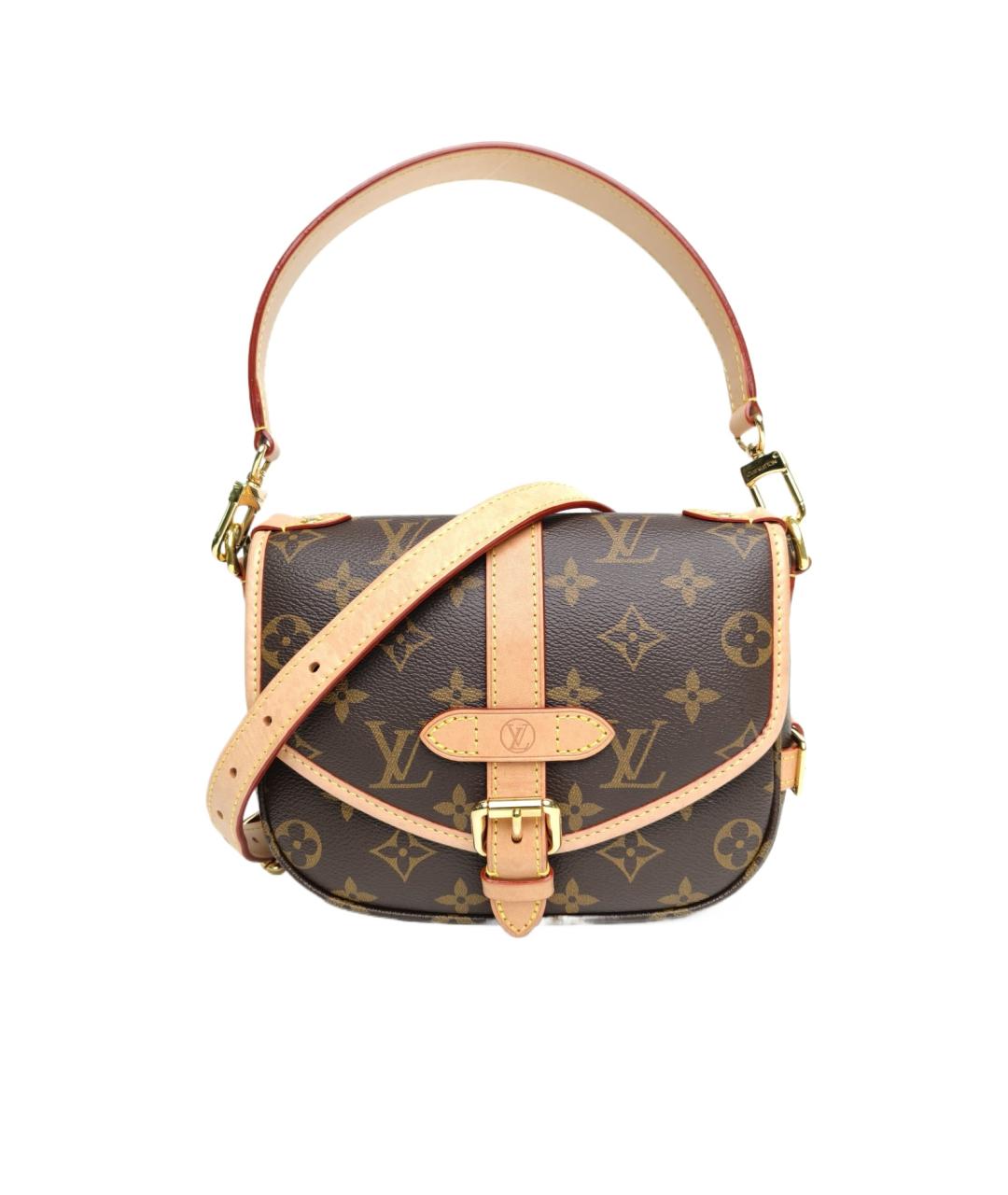 LOUIS VUITTON Коричневая сумка через плечо, фото 9