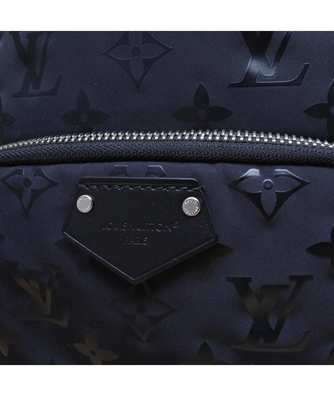 LOUIS VUITTON Черный тканевый рюкзак, фото 8