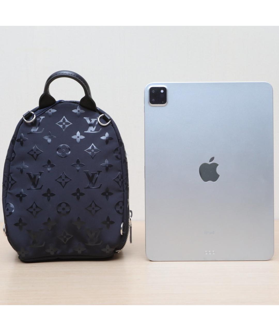 LOUIS VUITTON Черный тканевый рюкзак, фото 7