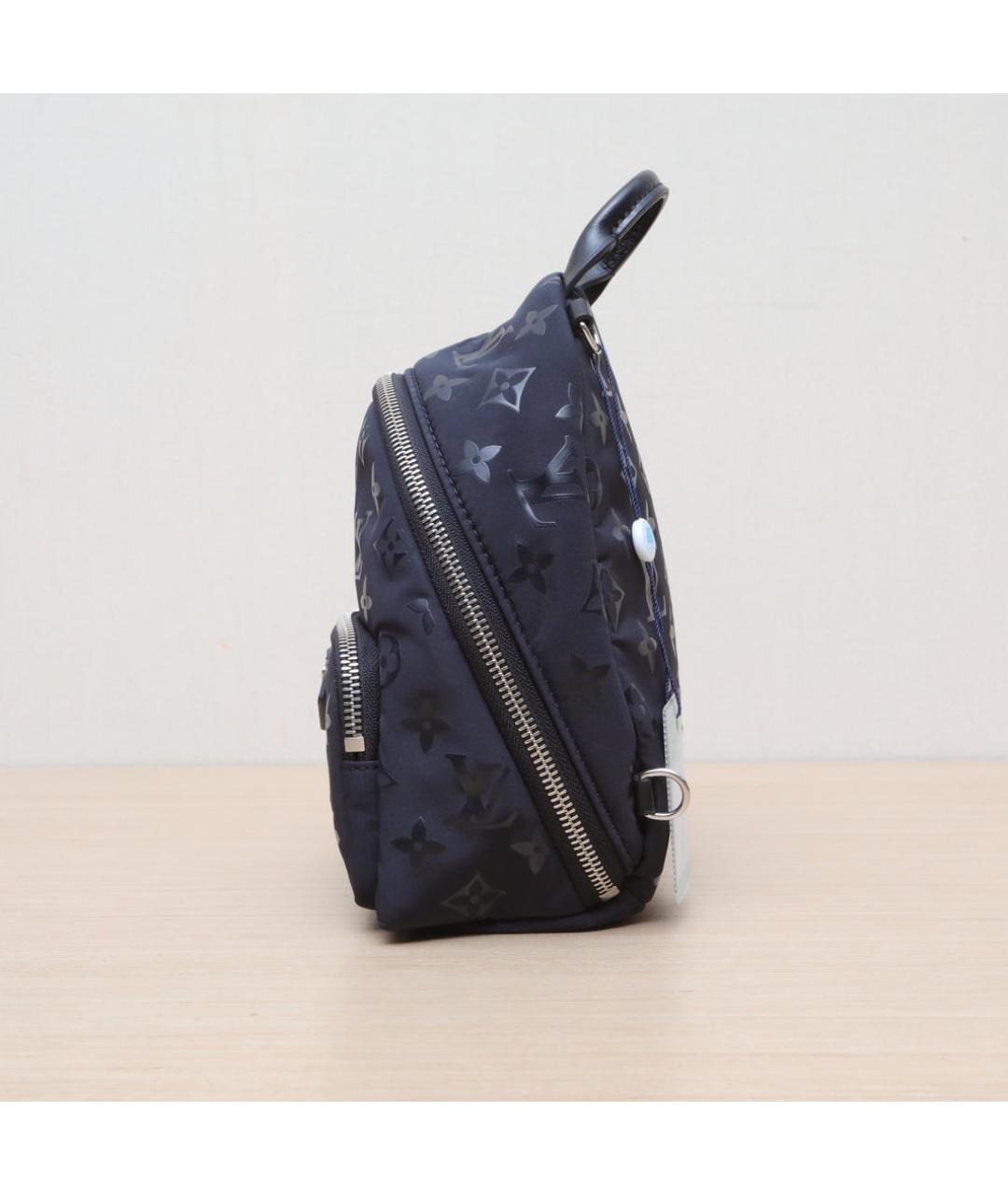 LOUIS VUITTON Черный тканевый рюкзак, фото 5