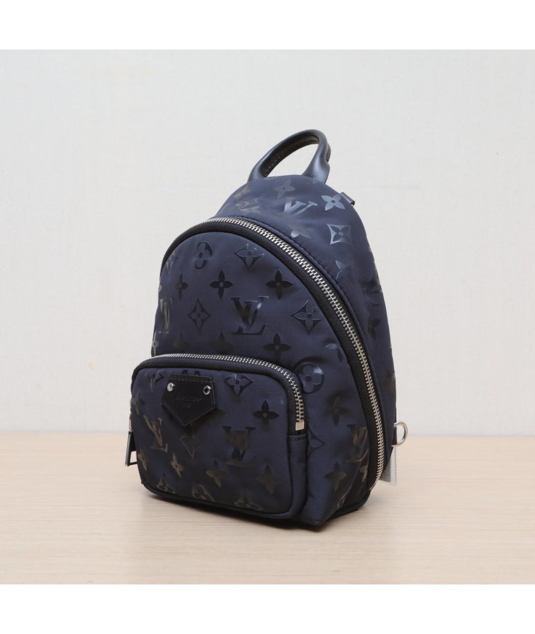 LOUIS VUITTON Черный тканевый рюкзак, фото 4