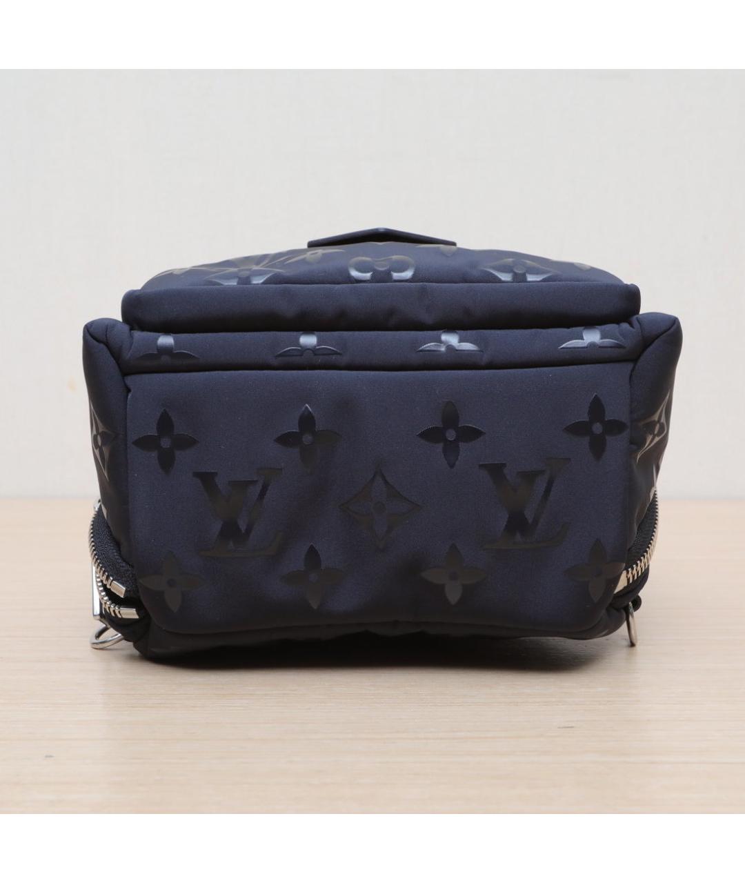 LOUIS VUITTON Черный тканевый рюкзак, фото 9