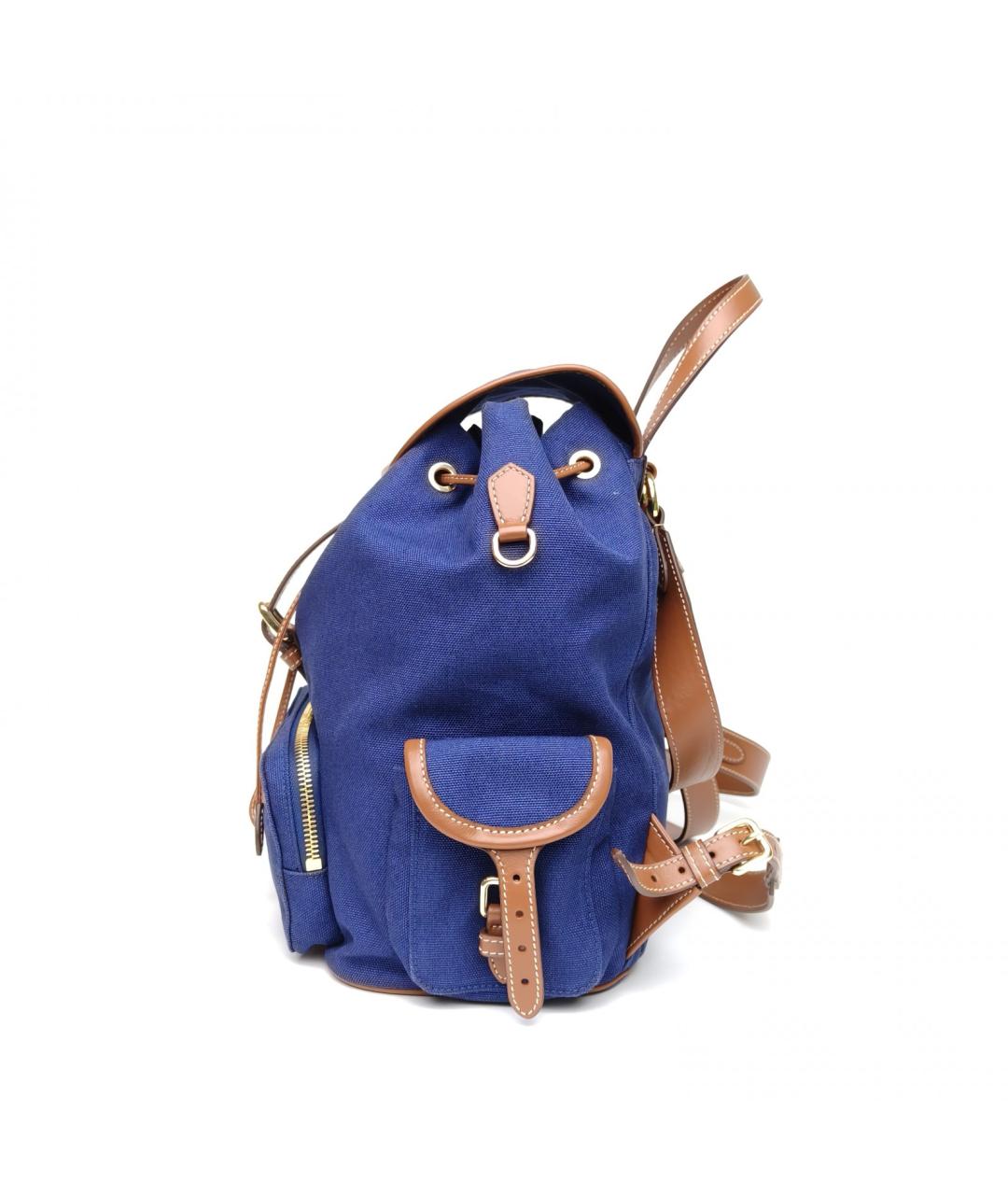 MIU MIU Синий рюкзак, фото 4