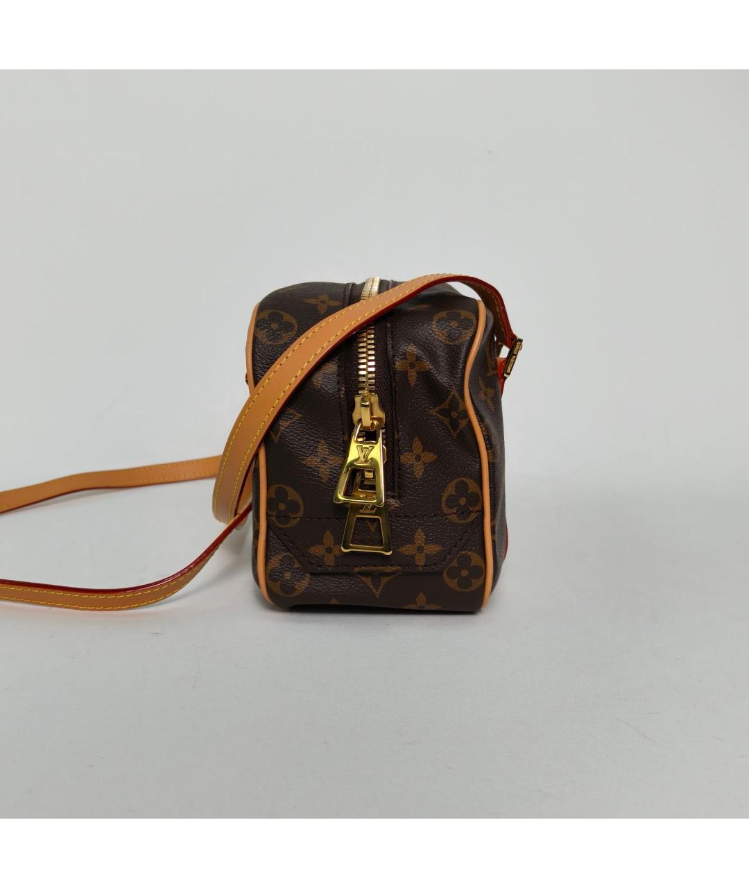 LOUIS VUITTON Коричневая сумка через плечо, фото 3