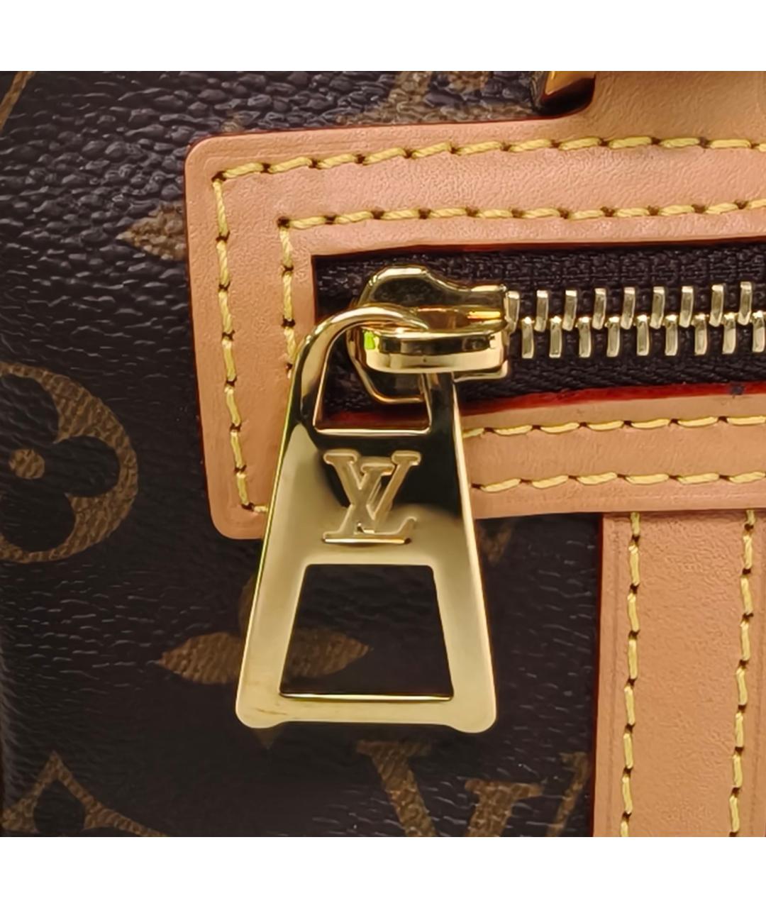 LOUIS VUITTON Коричневая сумка через плечо, фото 6