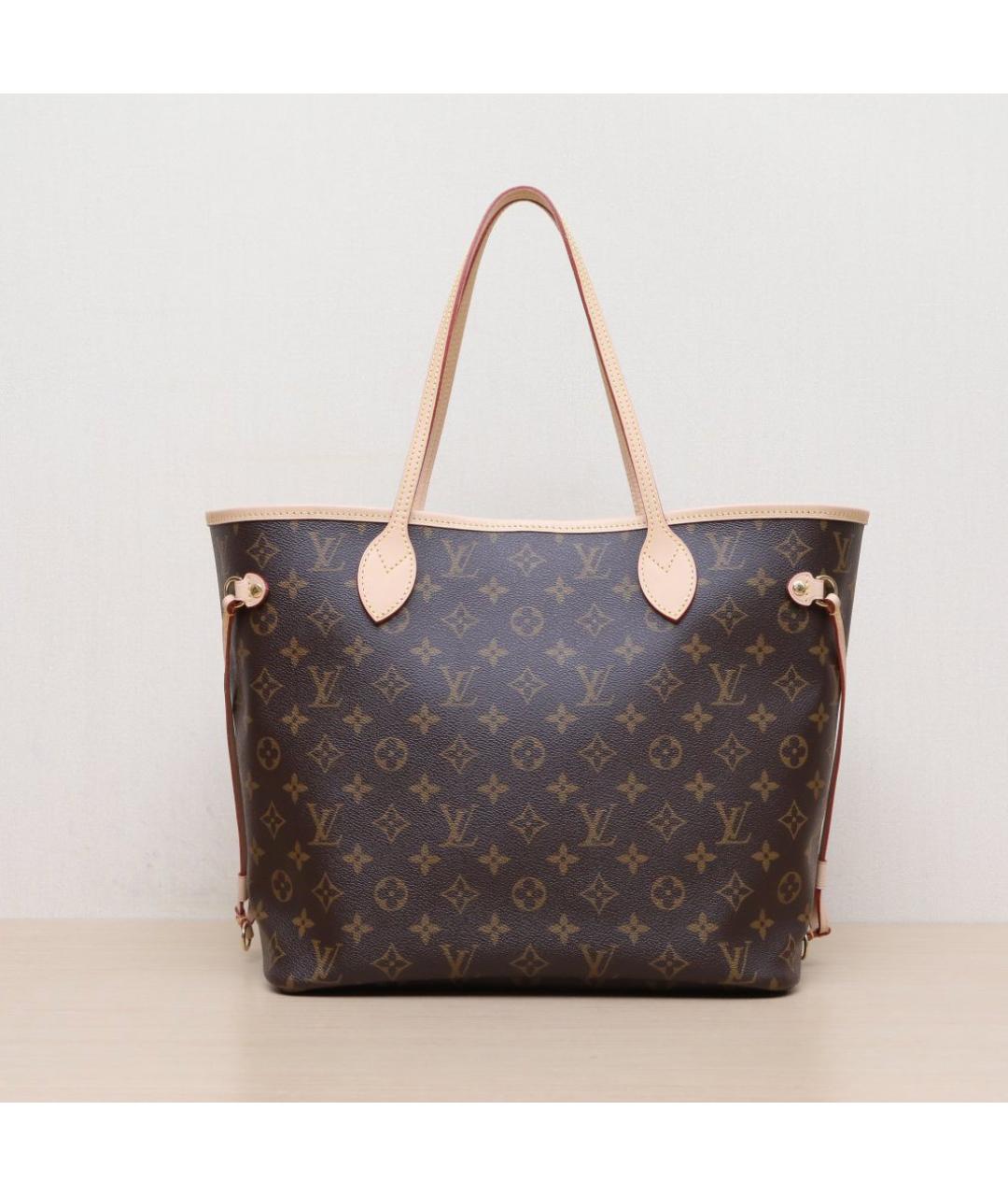 LOUIS VUITTON Коричневая сумка тоут, фото 3