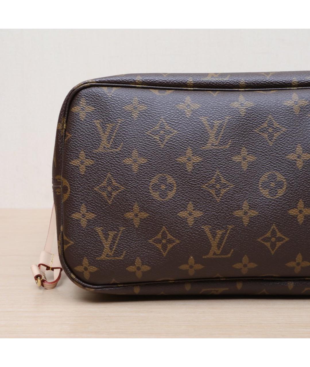 LOUIS VUITTON Коричневая сумка тоут, фото 9