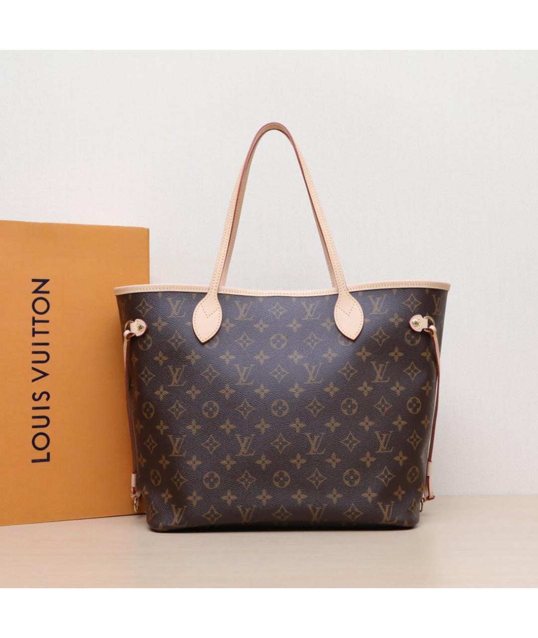 LOUIS VUITTON Коричневая сумка тоут, фото 2