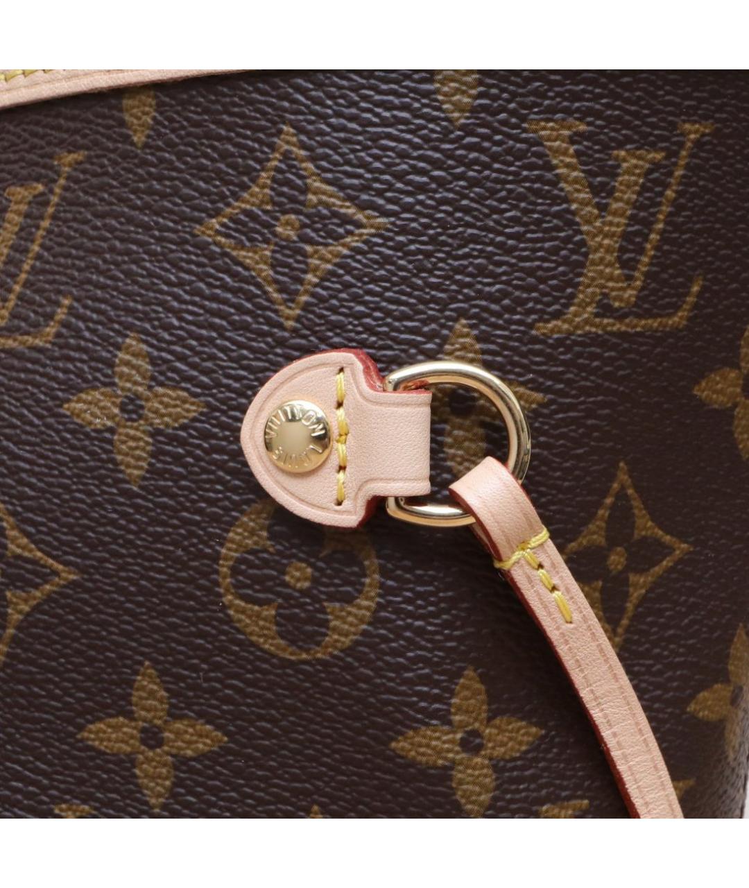 LOUIS VUITTON Коричневая сумка тоут, фото 8