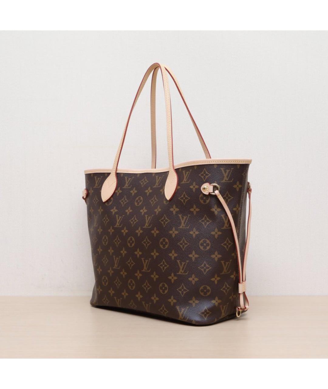 LOUIS VUITTON Коричневая сумка тоут, фото 4