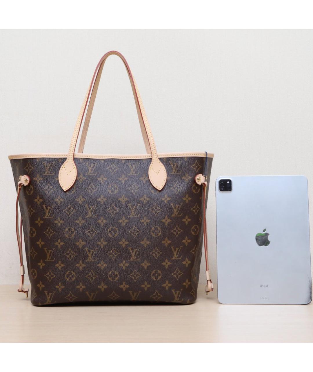 LOUIS VUITTON Коричневая сумка тоут, фото 7