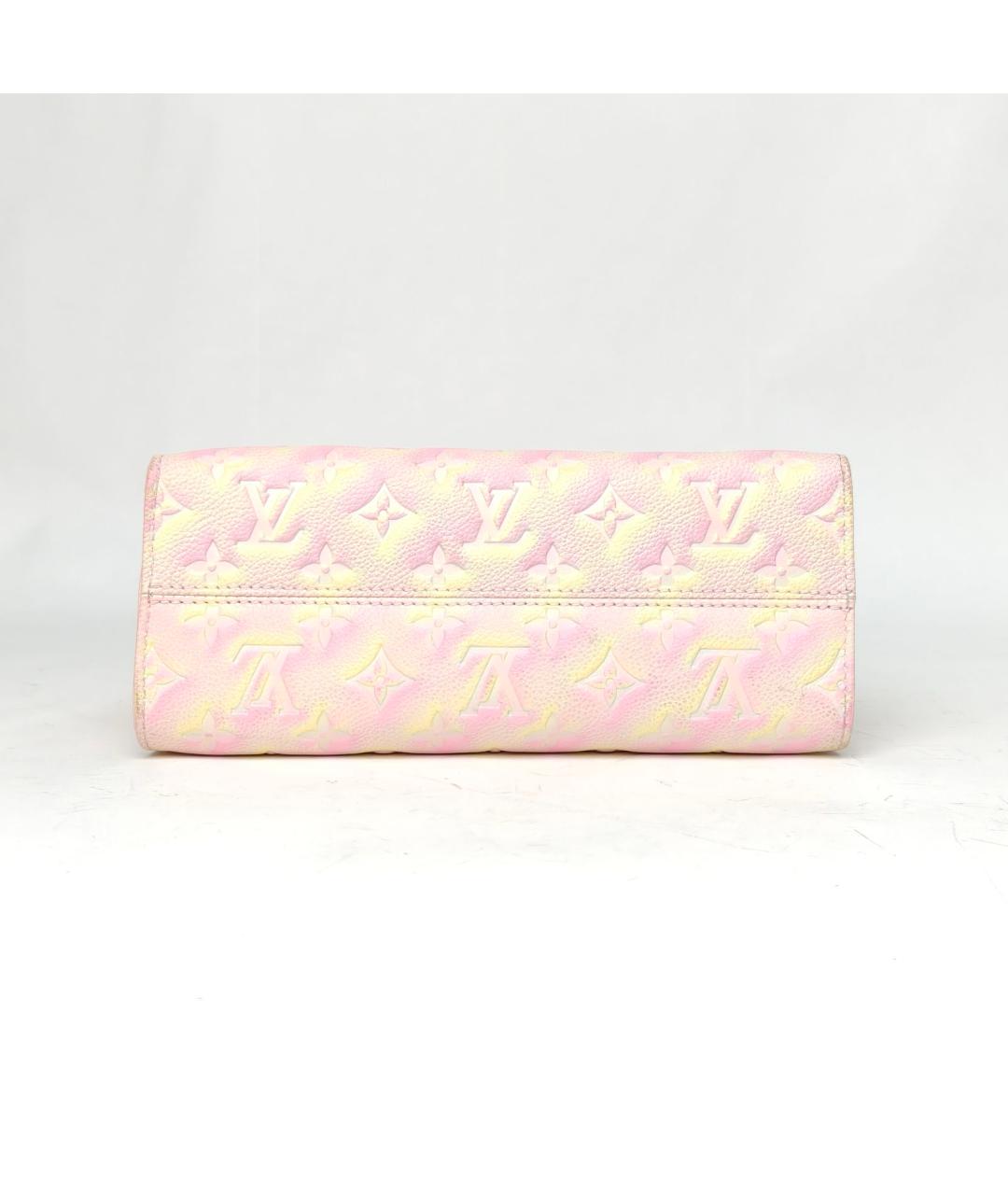 LOUIS VUITTON Розовая кожаная сумка через плечо, фото 6