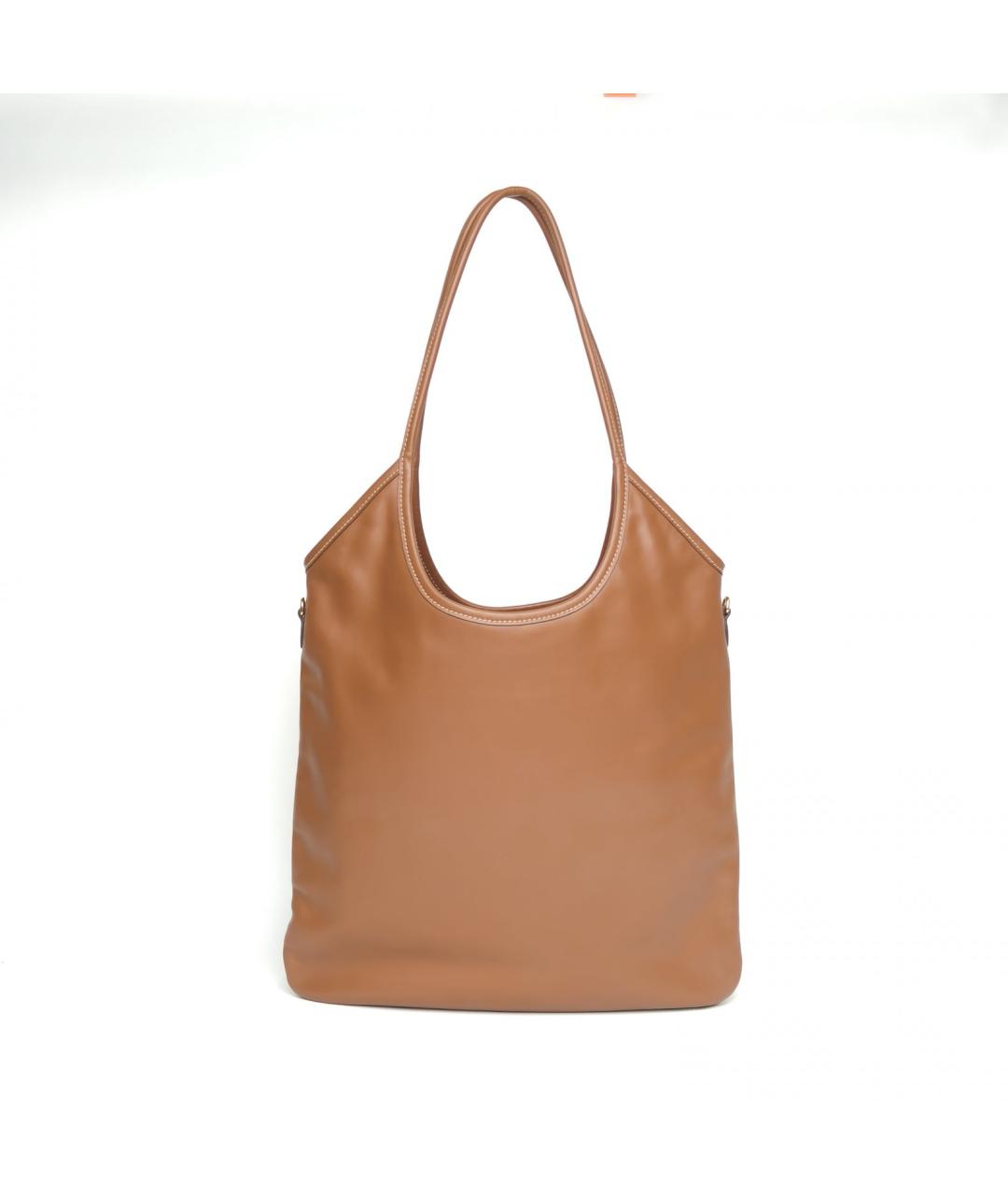 MIU MIU Коричневая кожаная сумка через плечо, фото 4