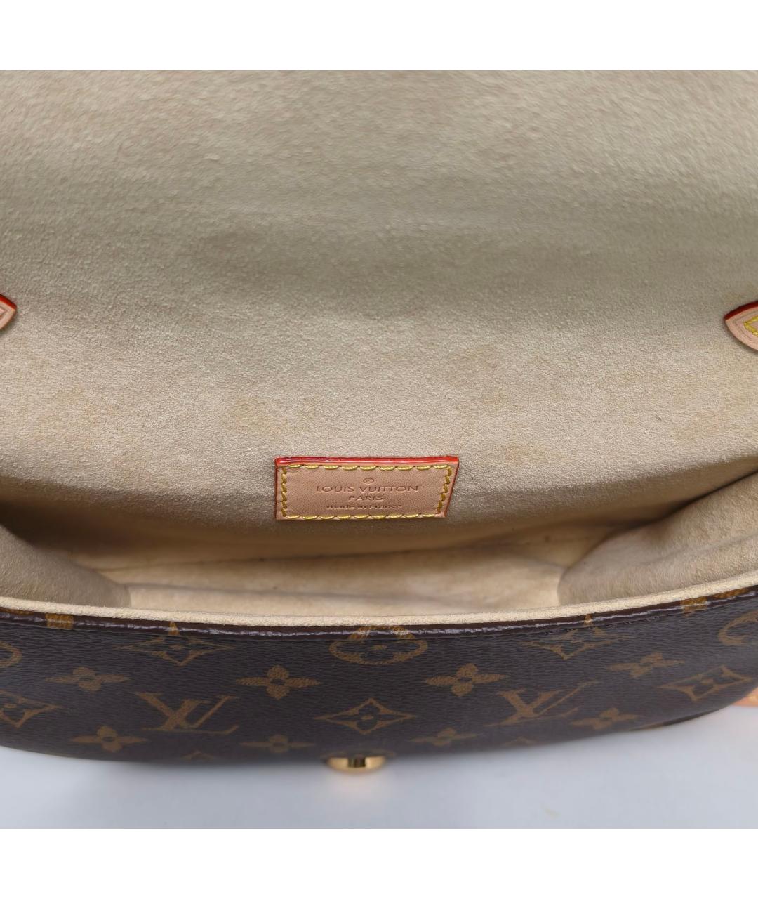 LOUIS VUITTON Коричневая сумка через плечо, фото 8