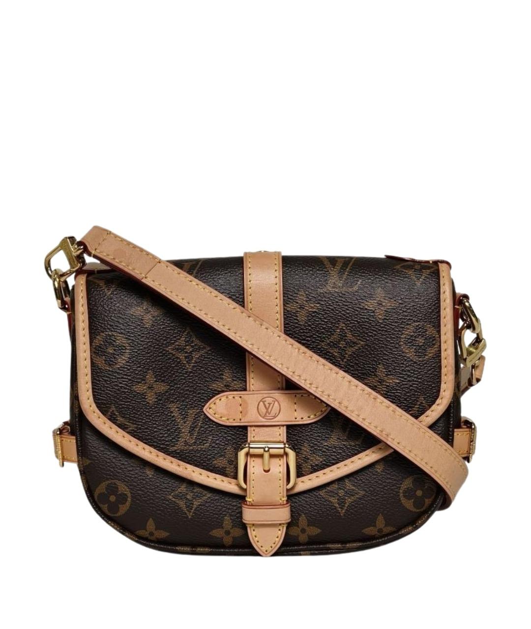 LOUIS VUITTON Коричневая сумка через плечо, фото 1