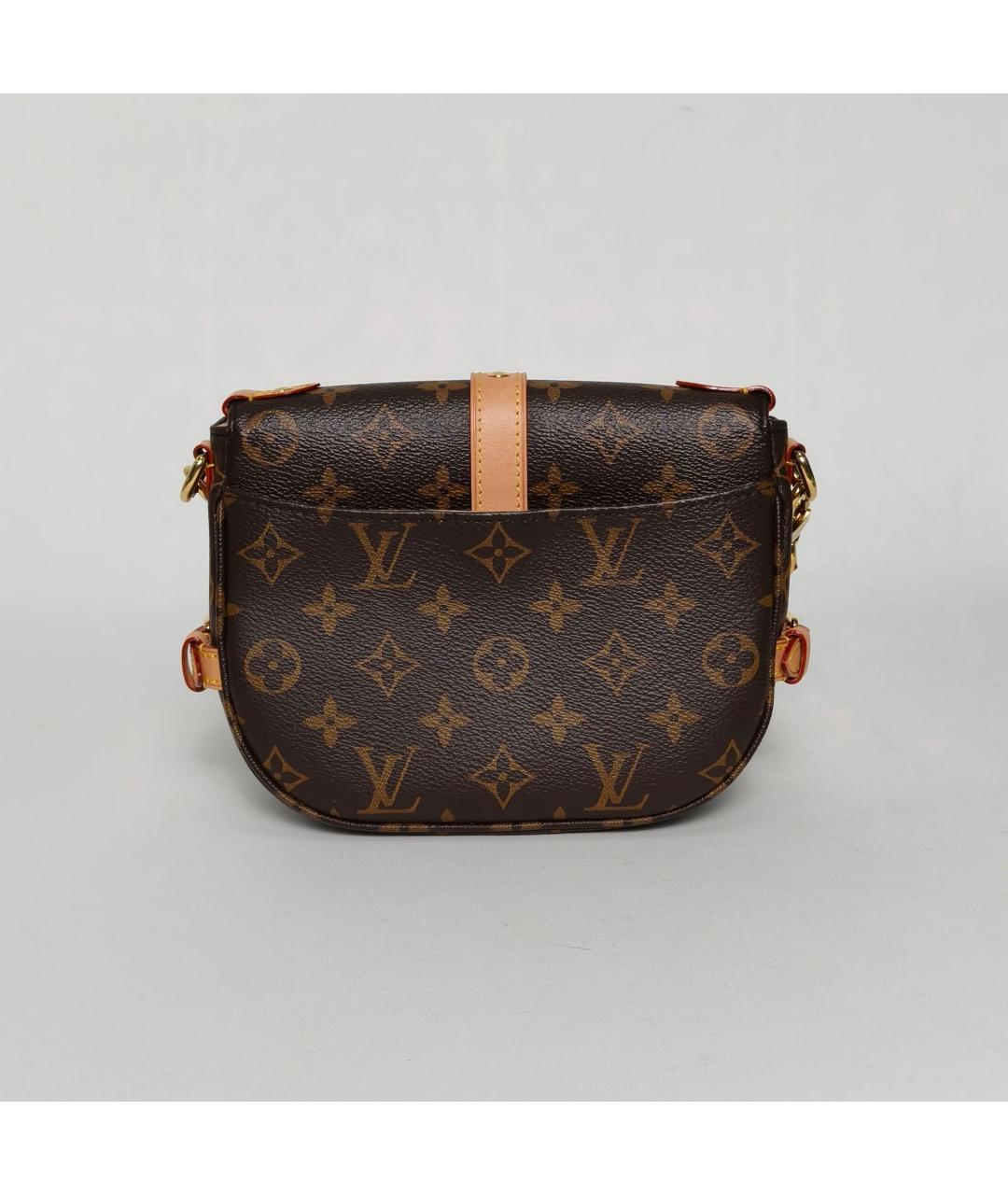 LOUIS VUITTON Коричневая сумка через плечо, фото 3