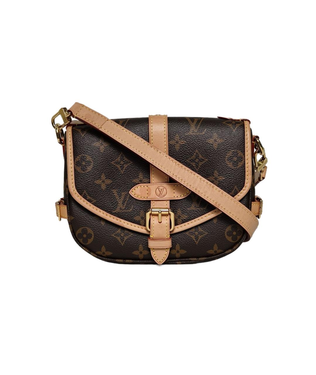 LOUIS VUITTON Коричневая сумка через плечо, фото 10