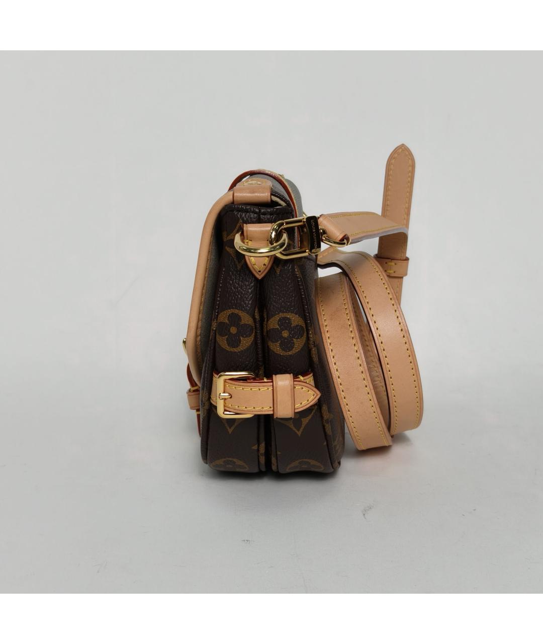 LOUIS VUITTON Коричневая сумка через плечо, фото 6