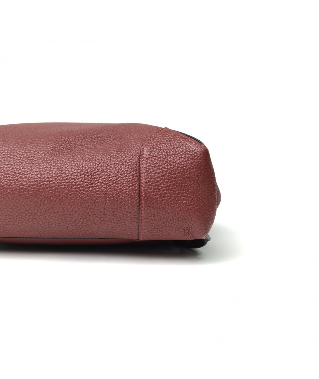 HERMES Красный кожаный рюкзак, фото 7