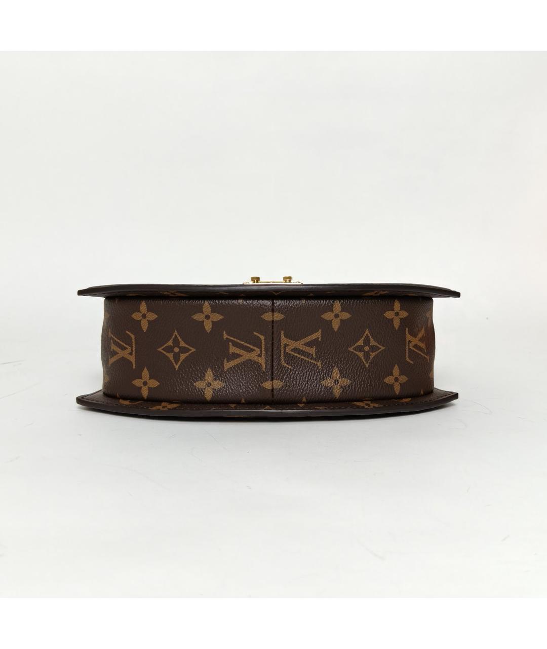 LOUIS VUITTON Коричневая сумка с короткими ручками, фото 6