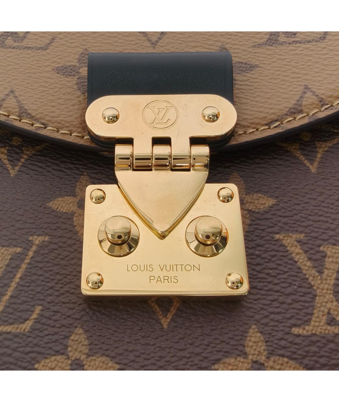 LOUIS VUITTON Коричневая сумка с короткими ручками, фото 7