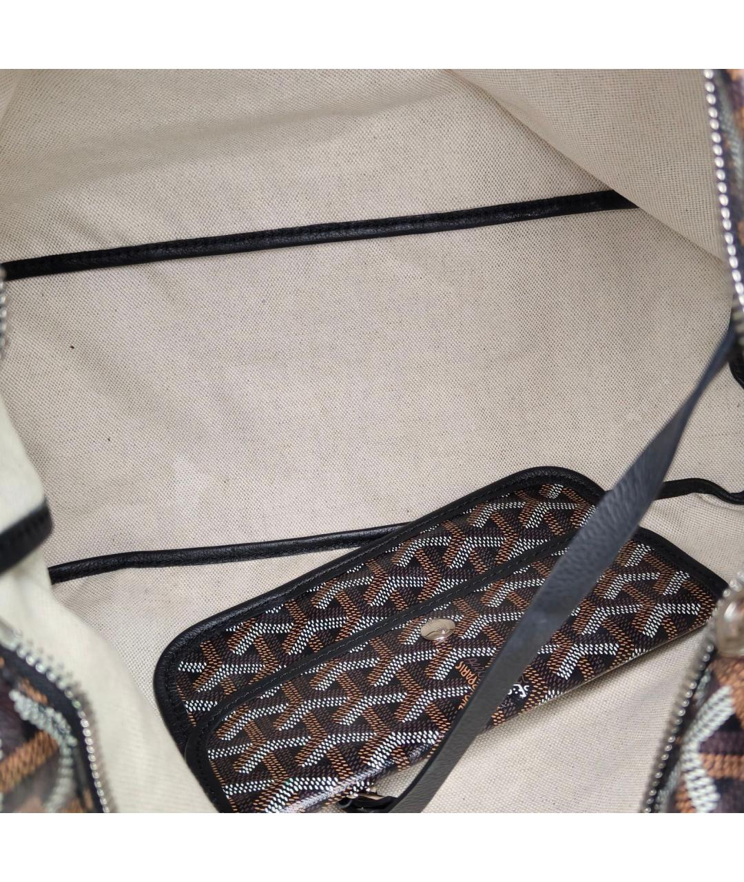 GOYARD Черная сумка через плечо, фото 7