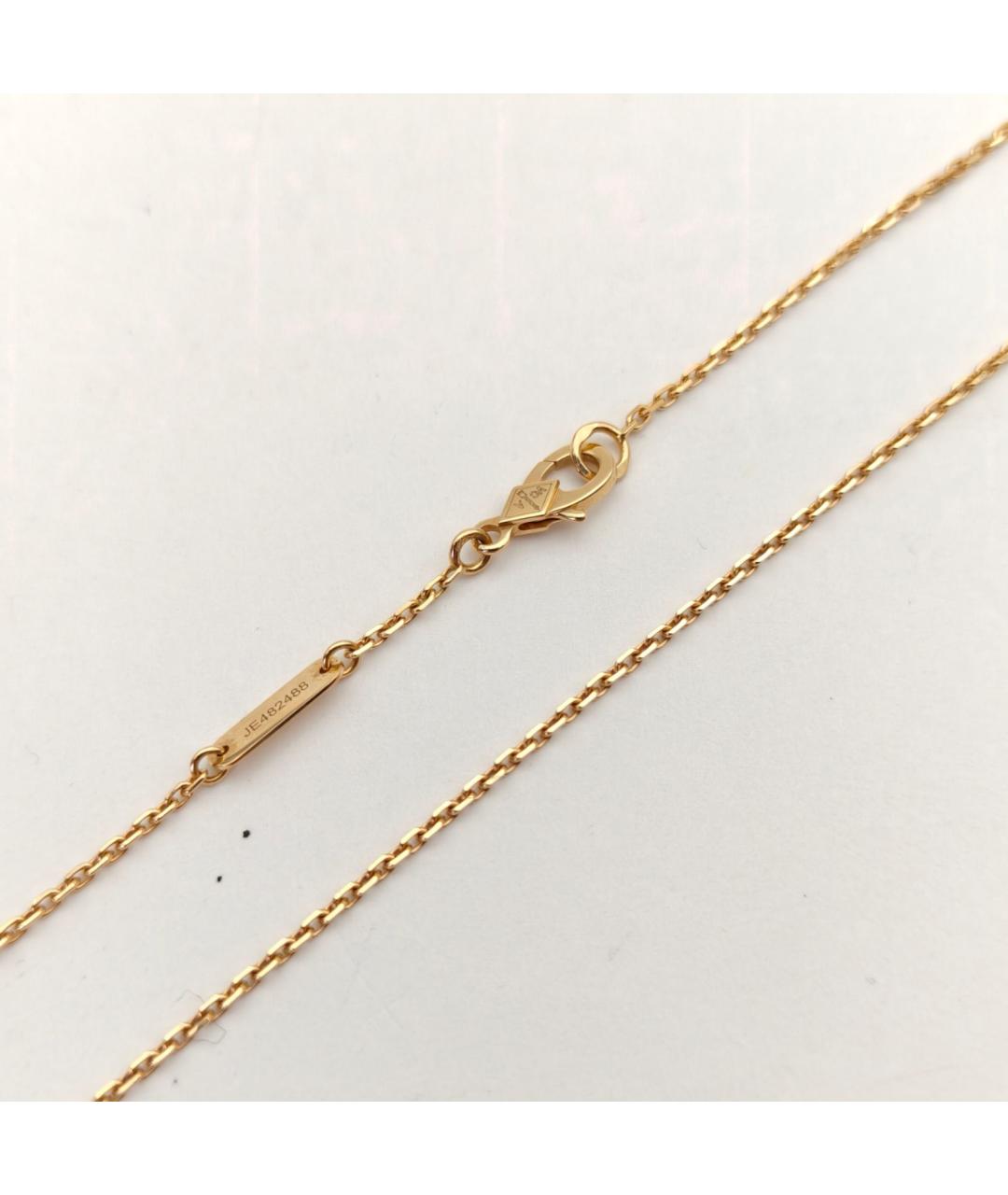 VAN CLEEF & ARPELS Красная подвеска из желтого золота, фото 6