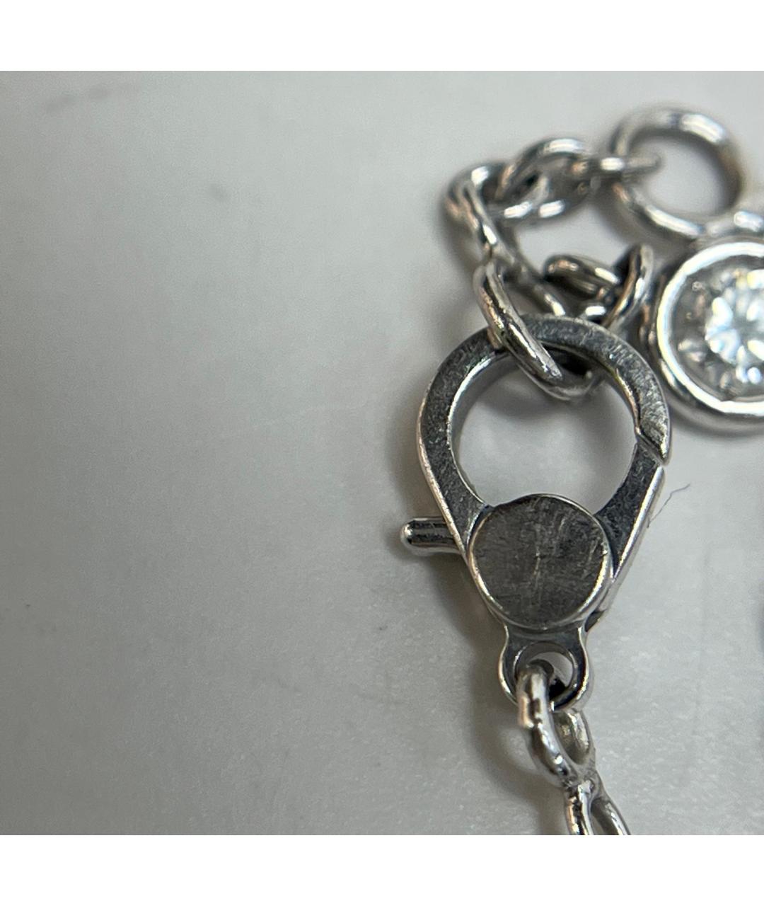 HERMES Серебрянный браслет из белого золота, фото 9