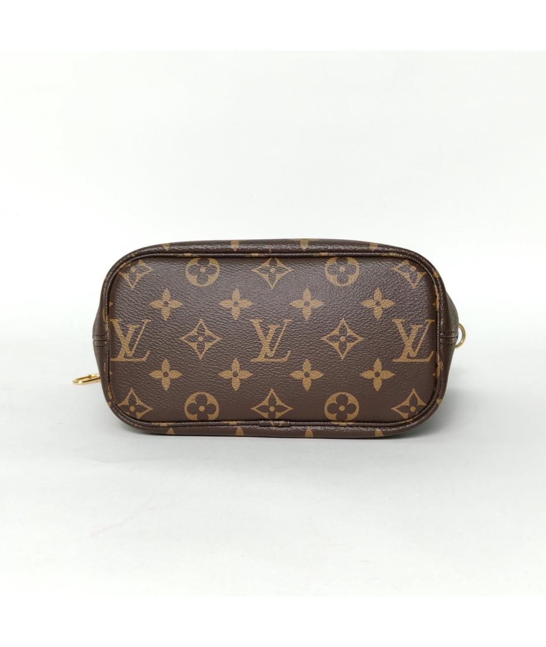 LOUIS VUITTON Коричневая сумка с короткими ручками, фото 6