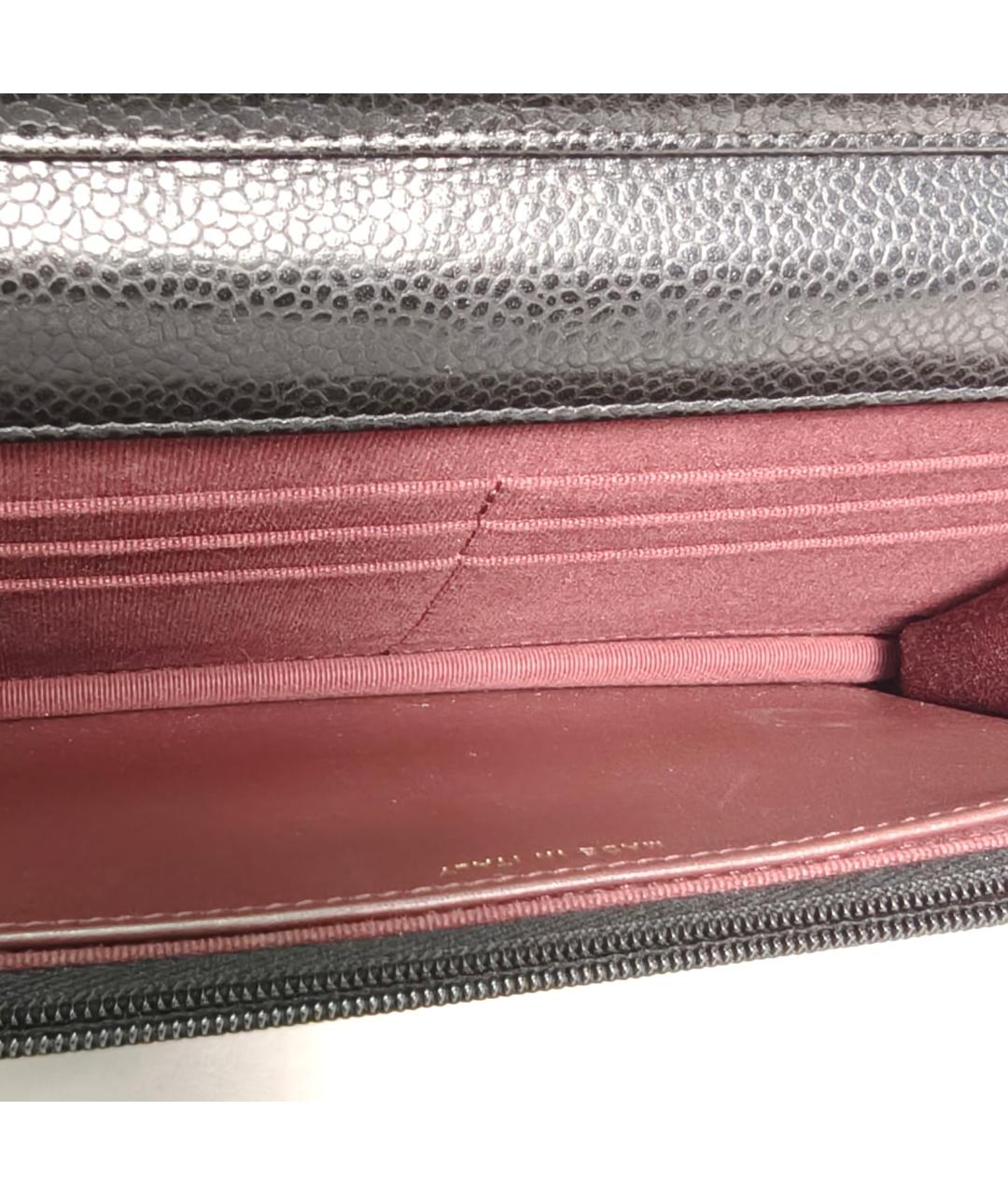 CHANEL Черная кожаная сумка через плечо, фото 7