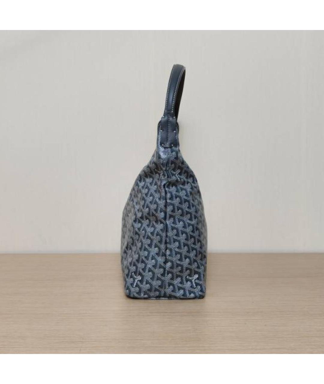 GOYARD Темно-синяя сумка через плечо, фото 3