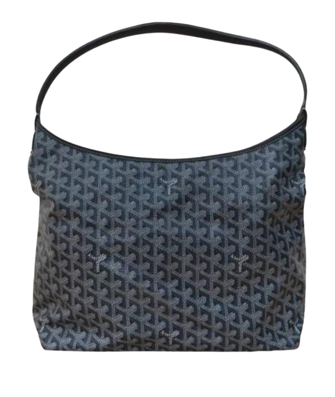 GOYARD Темно-синяя сумка через плечо, фото 1
