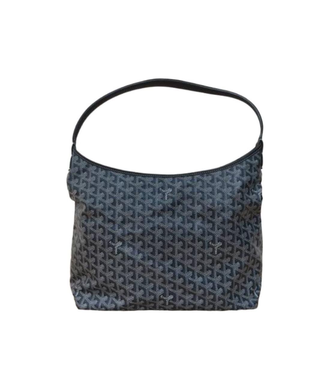 GOYARD Темно-синяя сумка через плечо, фото 9