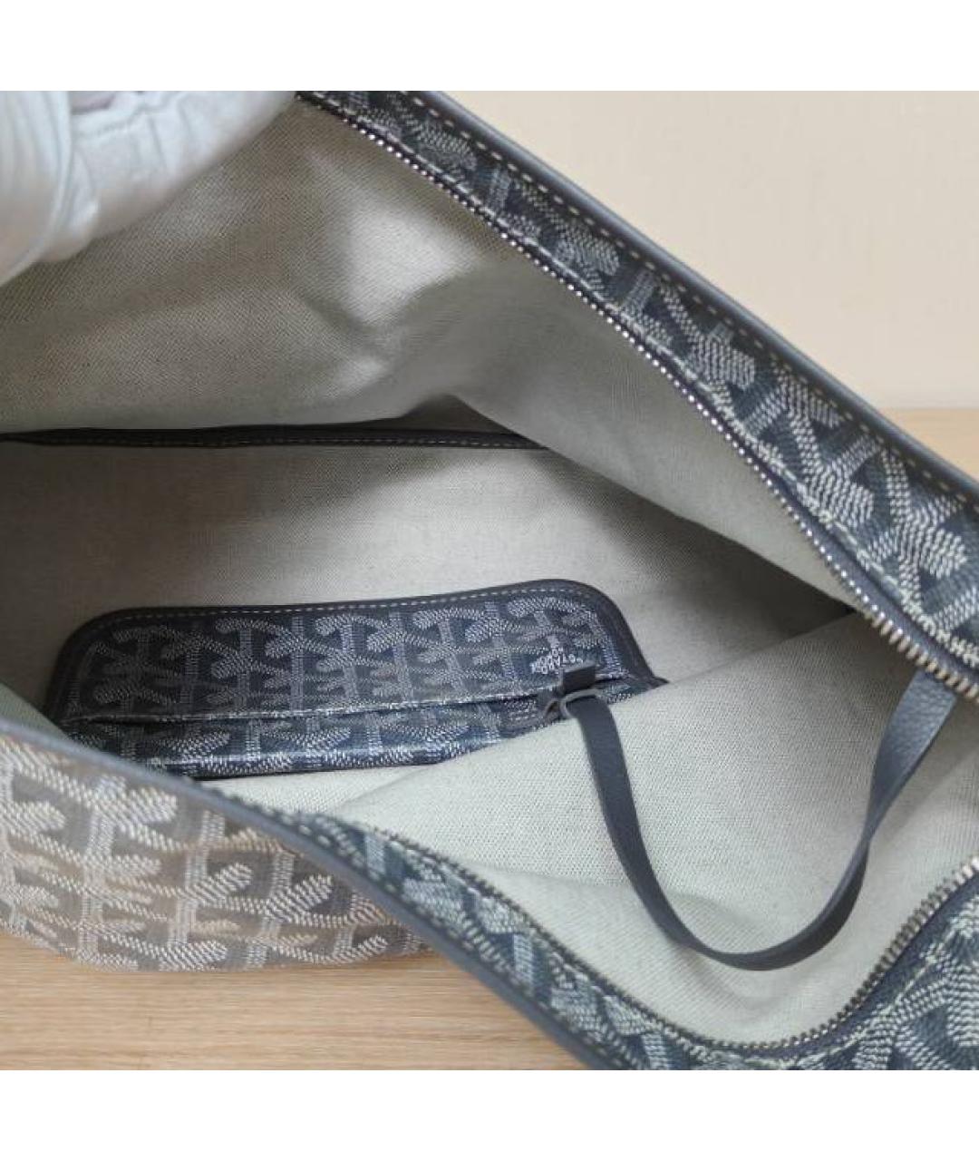 GOYARD Темно-синяя сумка через плечо, фото 7