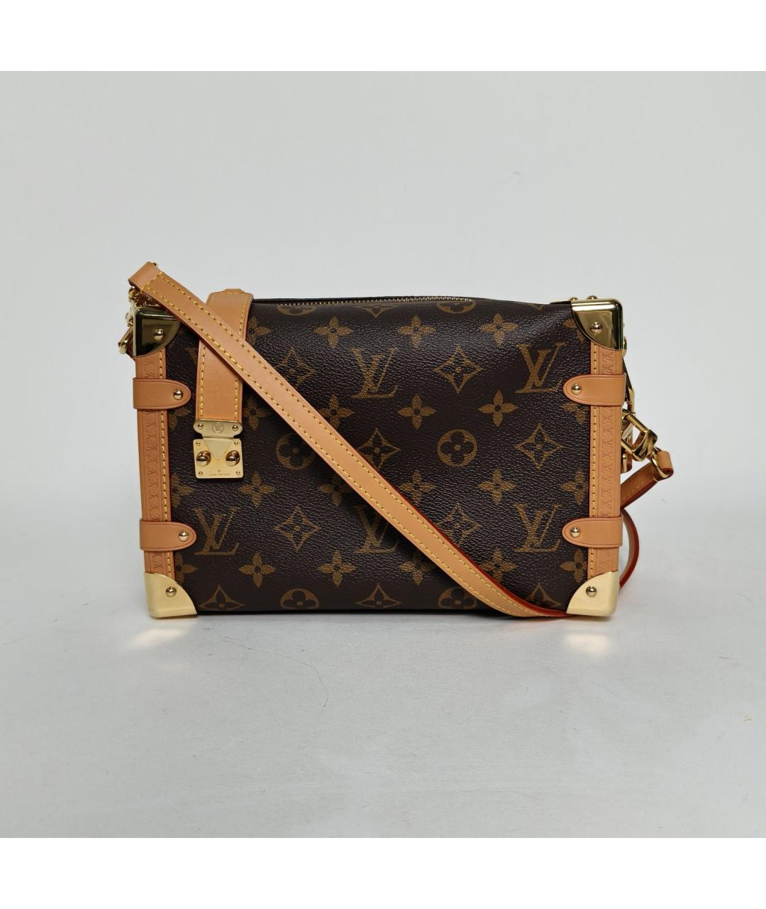 LOUIS VUITTON Коричневая сумка через плечо, фото 7