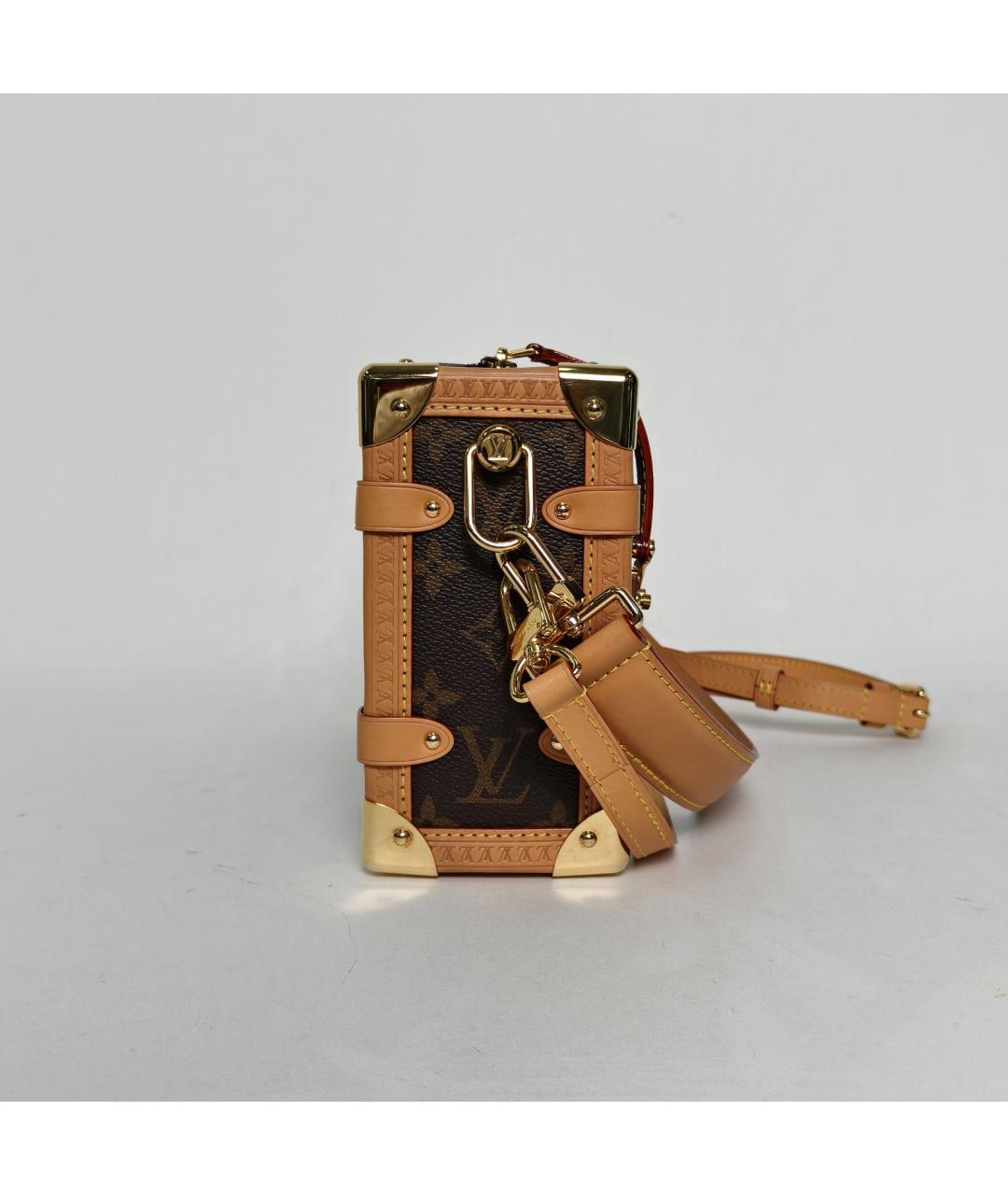 LOUIS VUITTON Коричневая сумка через плечо, фото 5