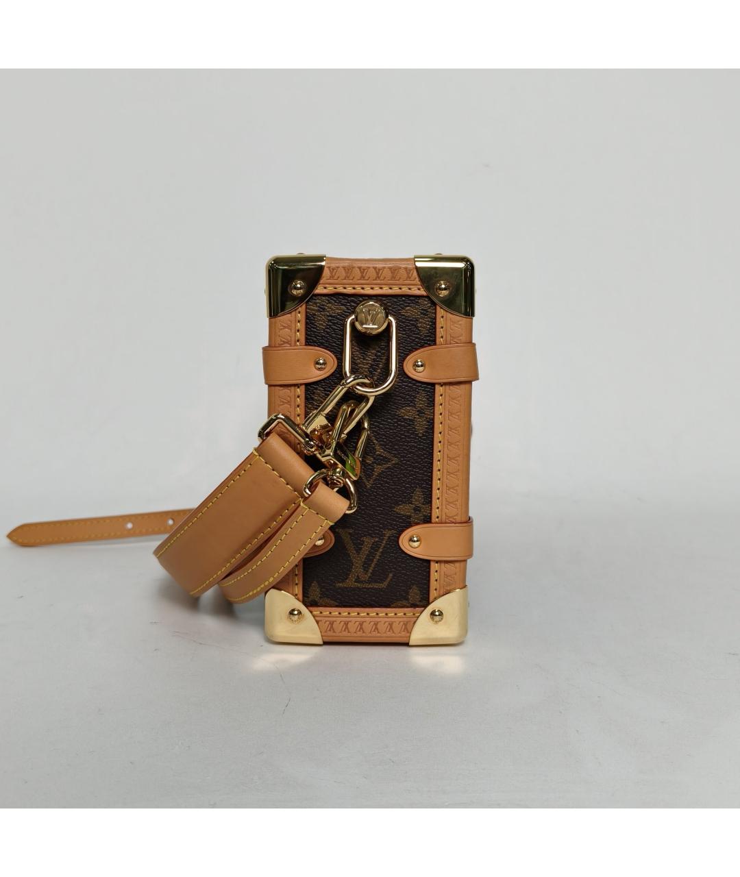 LOUIS VUITTON Коричневая сумка через плечо, фото 3