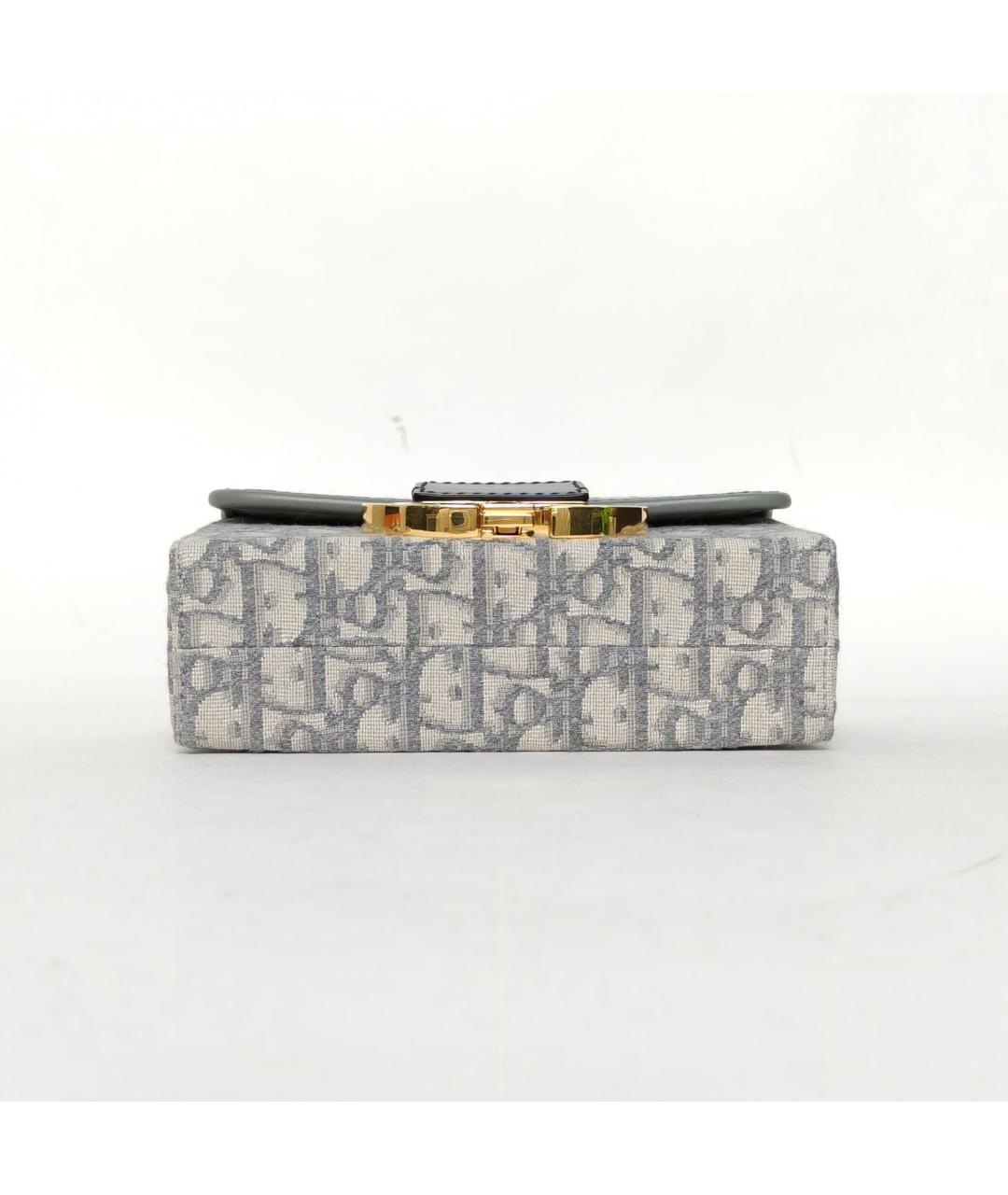 CHRISTIAN DIOR Серая сумка через плечо, фото 6