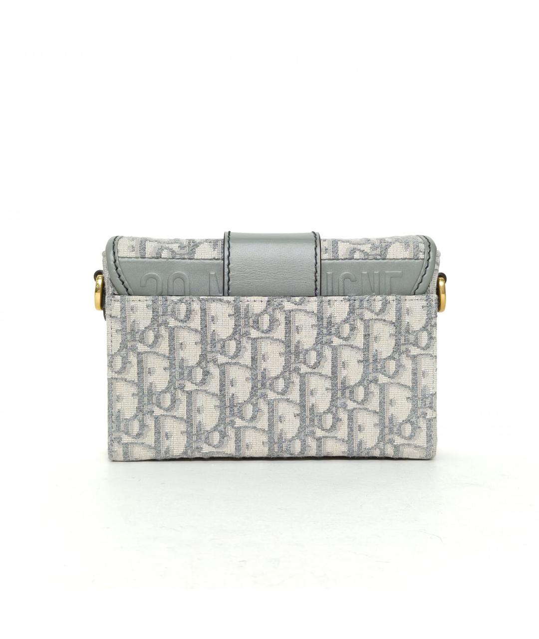 CHRISTIAN DIOR Серая сумка через плечо, фото 4