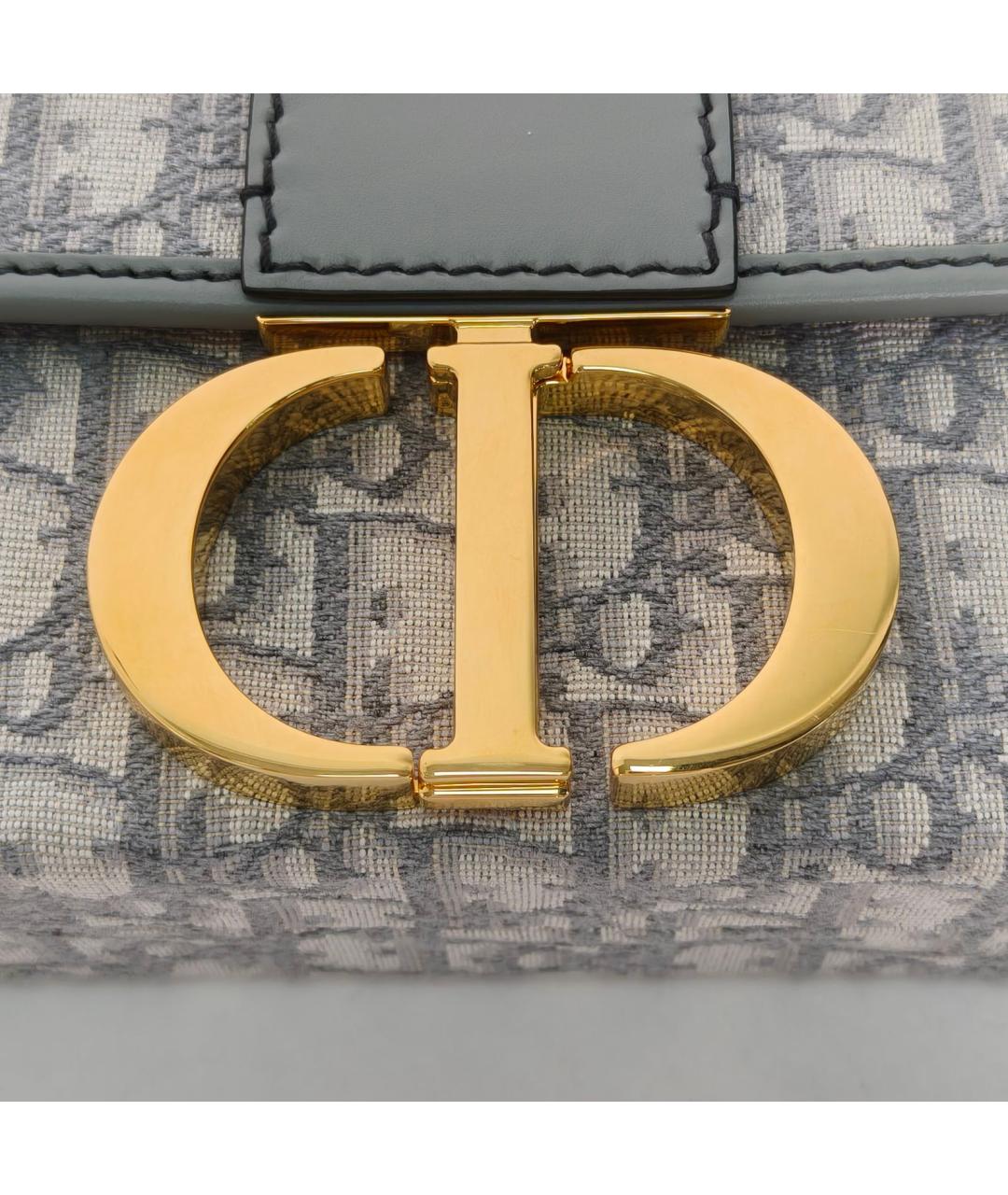 CHRISTIAN DIOR Серая сумка через плечо, фото 7